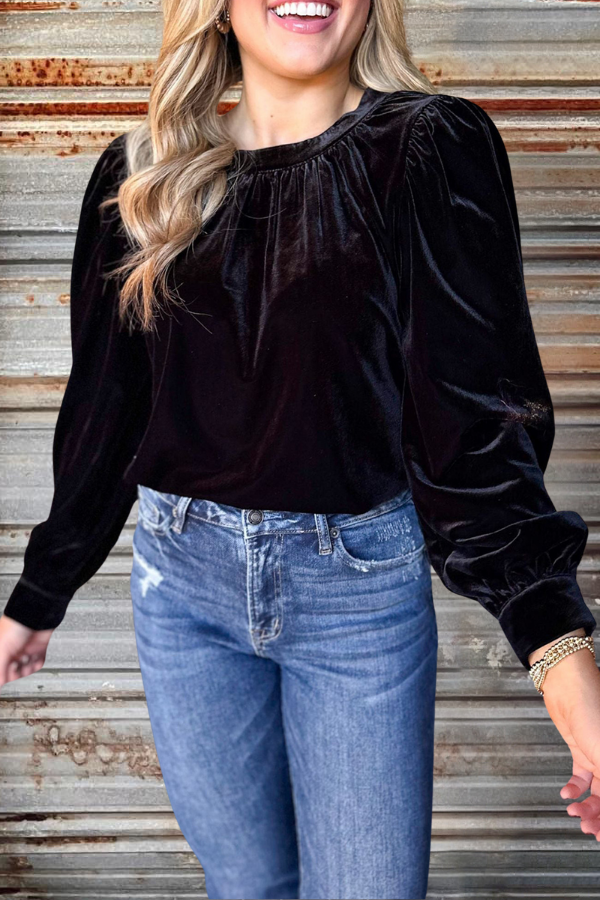 Solid Raglan Sleeve Tee