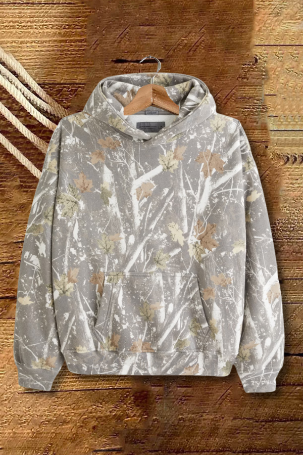 Camo Printed Hoodie