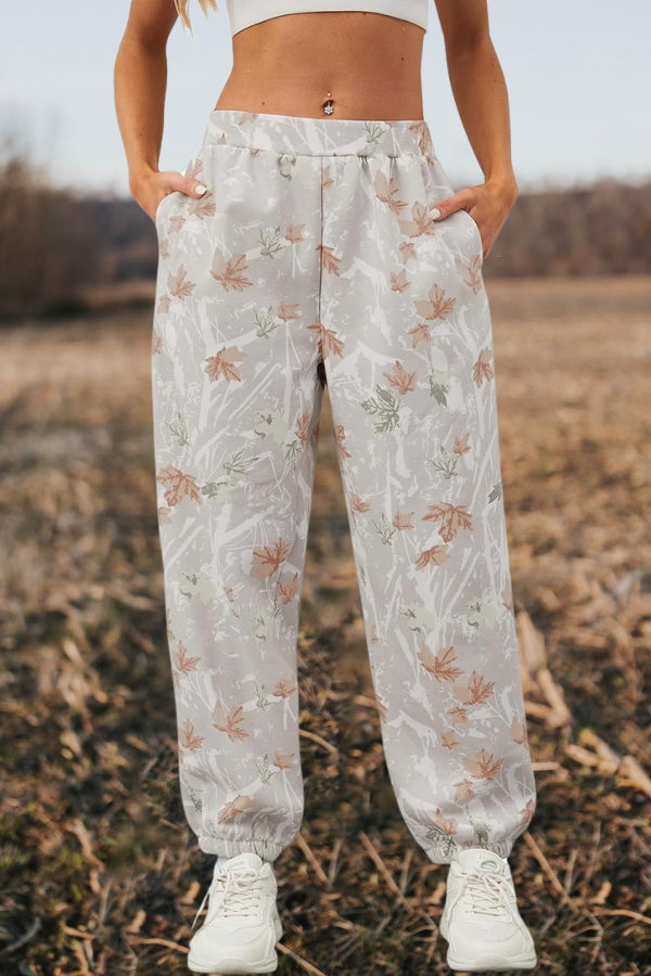 Camo High Waisted Baggy Pants