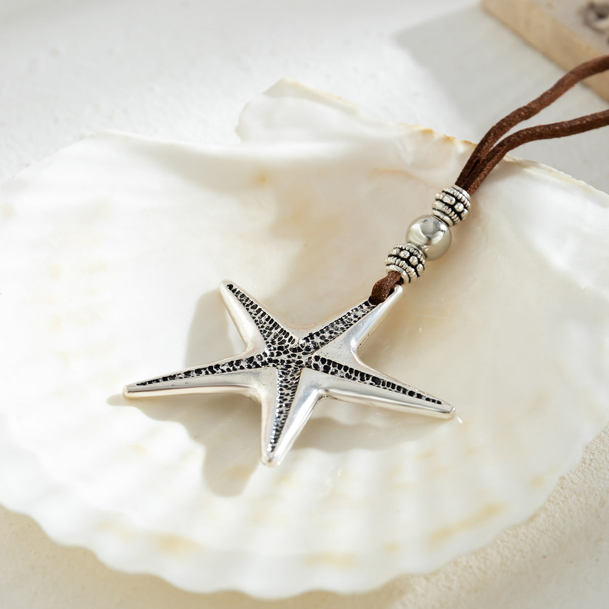 Vintage Spiral Symbol Necklace