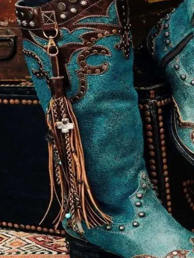 Western Embroidered Boots