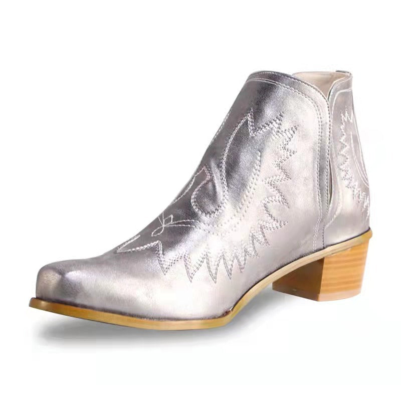 Square Toe Chelsea Boots
