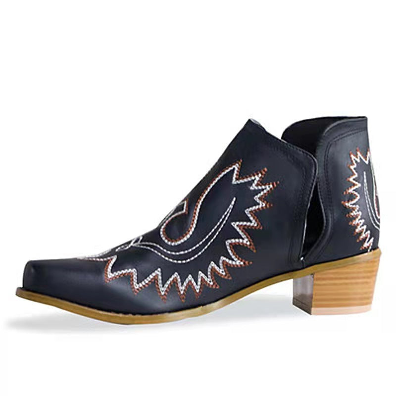 Square Toe Chelsea Boots