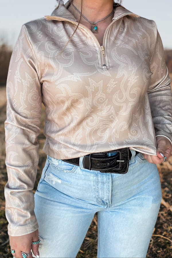 Boot Stitch Pullover