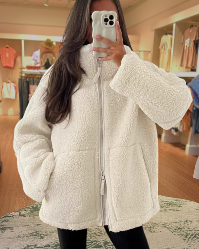 Sherpa Zip Up Jacket