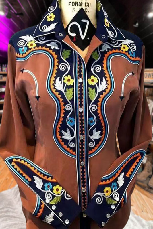 Vintage Equestrian Show Shirt