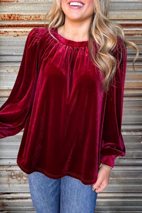 Solid Raglan Sleeve Tee