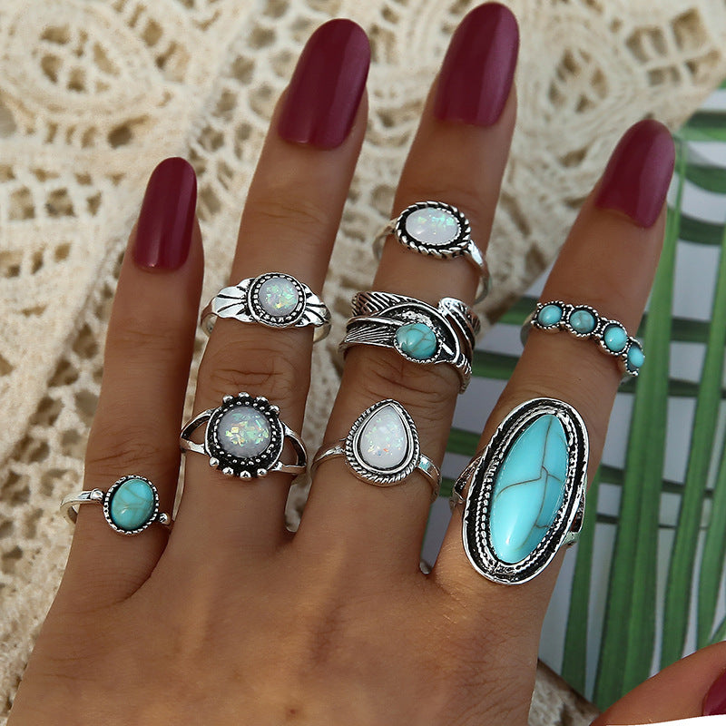 Turquoise Rings Sets
