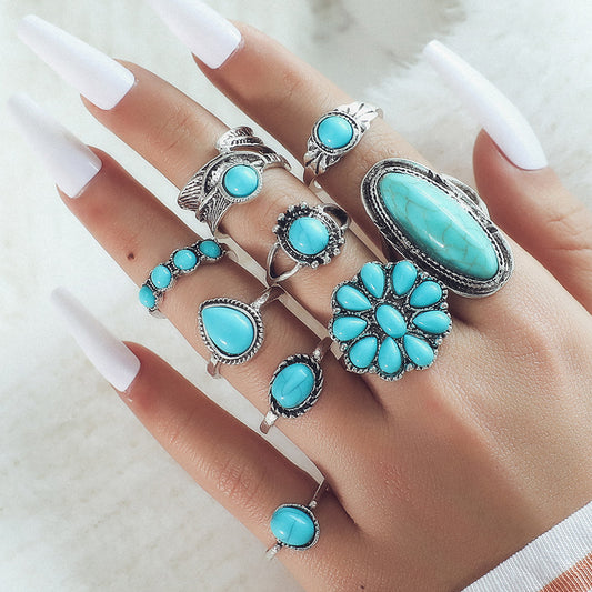 Turquoise Rings Sets