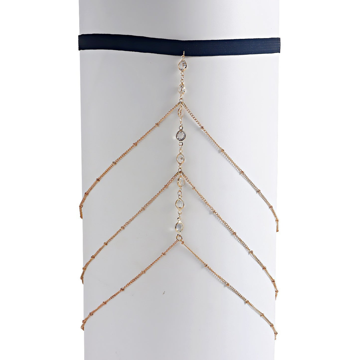 Multi-layer Beaded Leg Chains