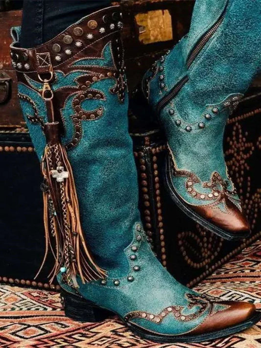 Western Embroidered Boots