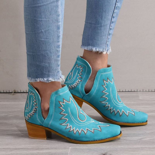 Square Toe Chelsea Boots