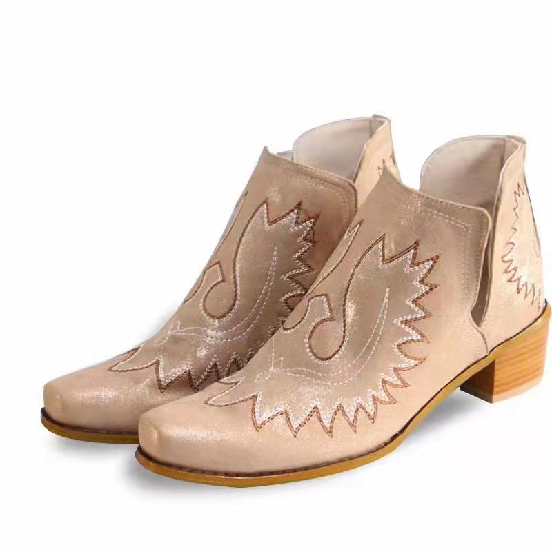 Square Toe Chelsea Boots