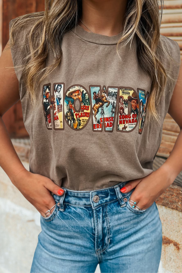Retro Howdy Tee