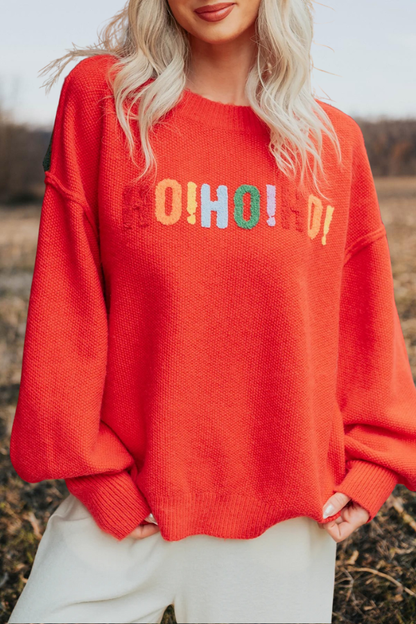 Blankets Bells Christmas Lettered Mello Sweater