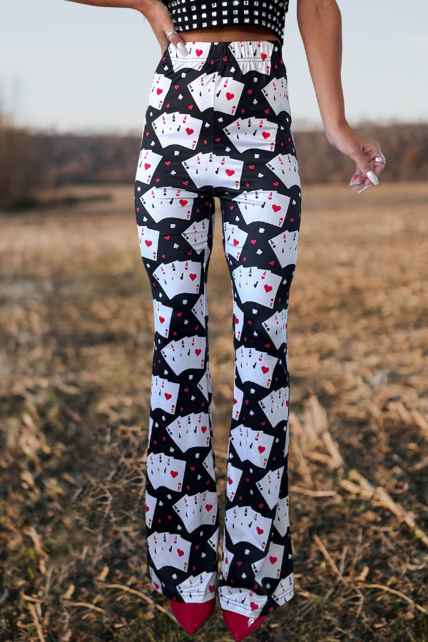 Aces Wild Flare Pants