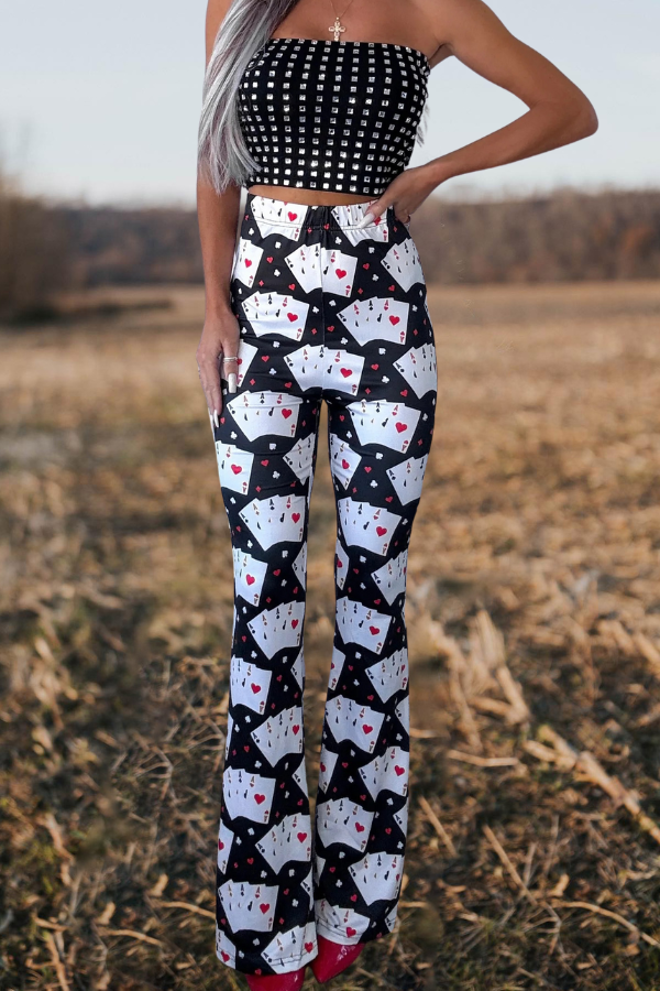 Aces Wild Flare Pants