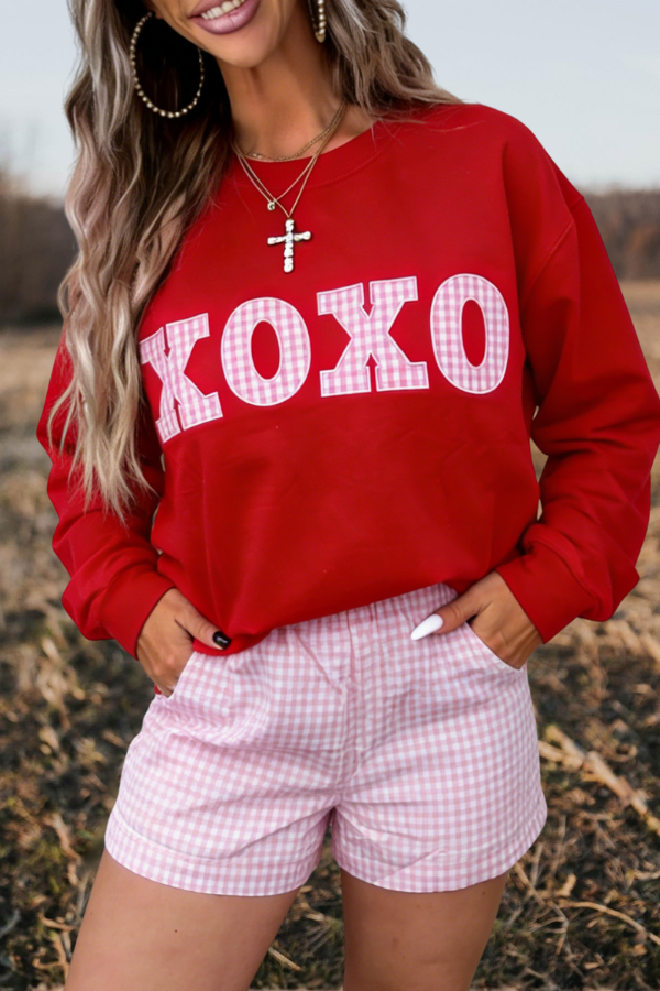 XOXO Graphic Sweatshirt